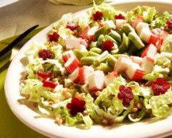 Salada com Kani
