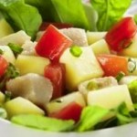 Salada de batata yacon